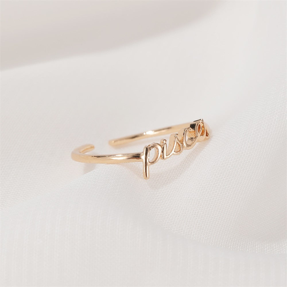 Dainty Gold Astrology Rings