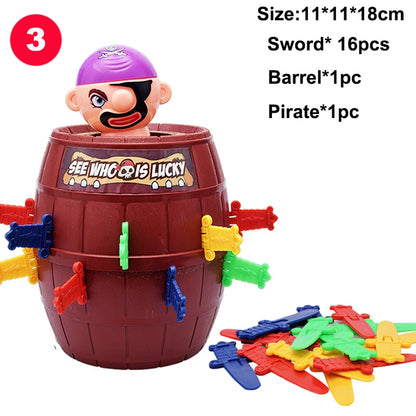 Tricky Pirate Barrel Game