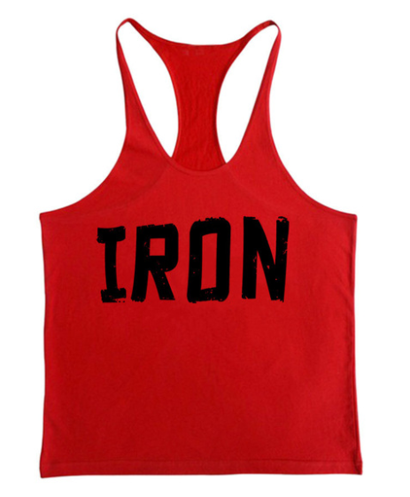 Men's Athletic Printed Gym Workout Bodybuilding Tank Tops  Y Back Fitness Lightweight Strap Muscle Fit Stringer Extreme Tee