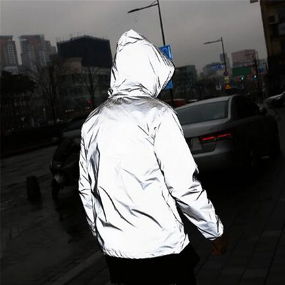 Fashion Fad Reflective Windbreaker