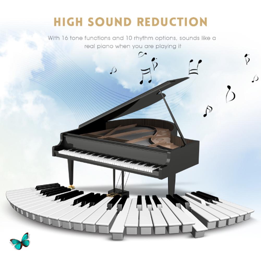 Portable 49-Key Flexible Silicone Roll Up Piano Folding Electronic Keyboard Flexible Silicone Electronic Roll Up Piano