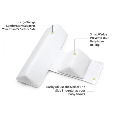 Newborn Baby Shaping Styling Pillow Anti-rollover Side Sleeping Pillow Triangle Infant Baby Positioning Pillow For 0-6 Months