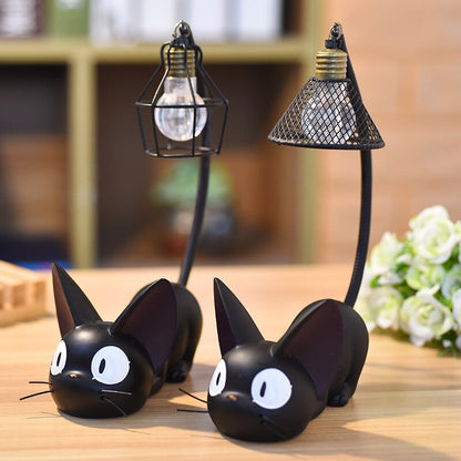 Children's table lamp with magic cartoon cat night light LED luminaire night lamp for baby boy Birthday Gift home decoration