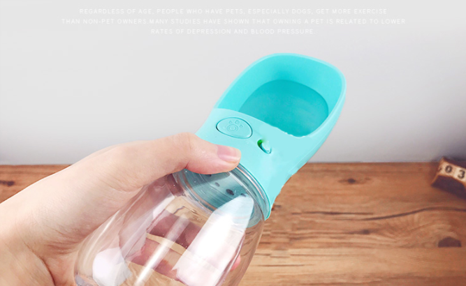 Portable outdoor Pet accompanying cup travel bottle Dog drinker