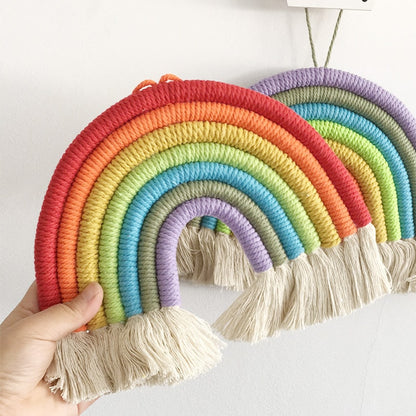 Nordic Kids Room Rainbow Hanging Decoration Rainbow Wall Hanging Decor