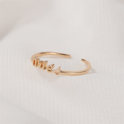 Dainty Gold Astrology Rings