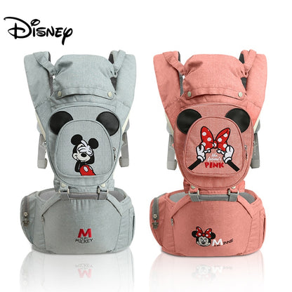 Disney Ergonomic Baby Carrier Infant Kid Baby Hipseat Sling Front Facing Kangaroo Minnie Baby Wrap Carrier For Baby Travel