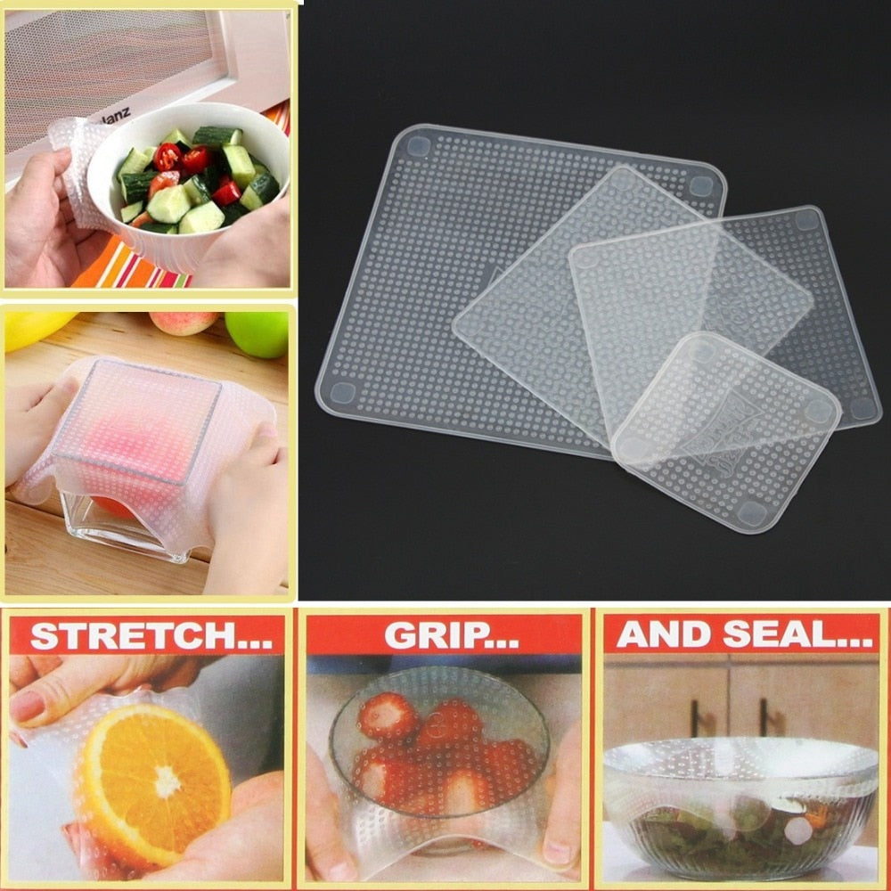 Reusable Silicone Lids