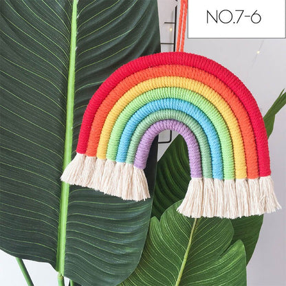 Nordic Kids Room Rainbow Hanging Decoration Rainbow Wall Hanging Decor