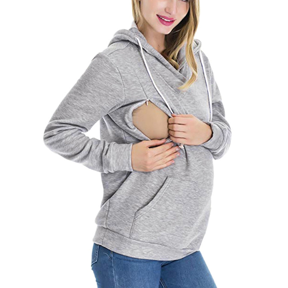 Mommy Hoodie? ? Lactation Hoodie For Breastfeeding Moms