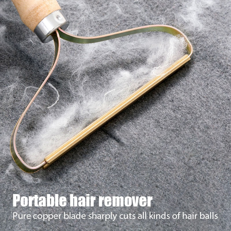 Portable Lint Remover Pet Hair Manual Lint Roller Sofa Clothes Cleaning Lint Fuzz Fabric Shaver Brush Tool