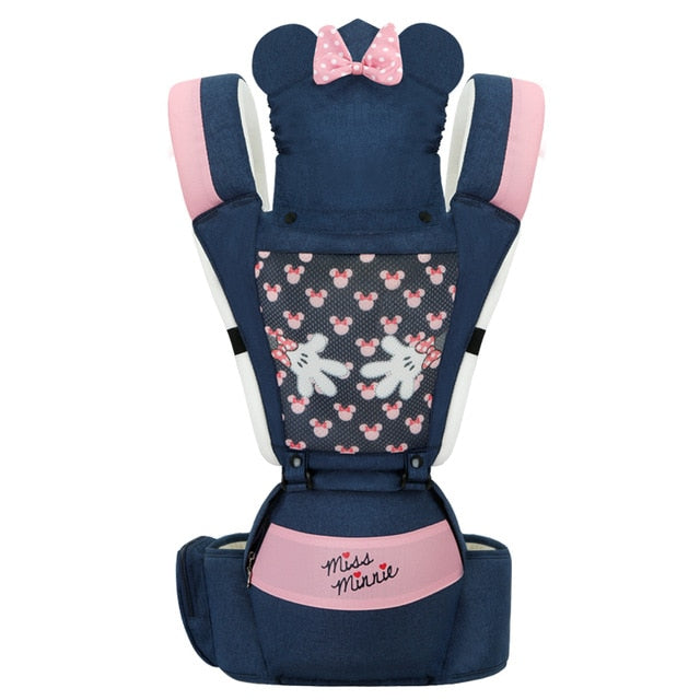 Disney Ergonomic Baby Carrier Infant Kid Baby Hipseat Sling Front Facing Kangaroo Minnie Baby Wrap Carrier For Baby Travel