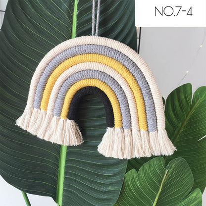 Nordic Kids Room Rainbow Hanging Decoration Rainbow Wall Hanging Decor