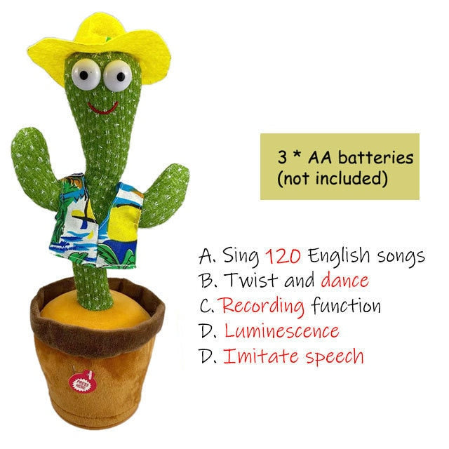 Dancing Cactus Toys Speak