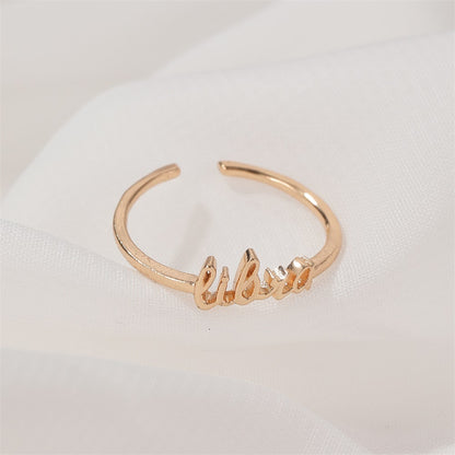 Dainty Gold Astrology Rings