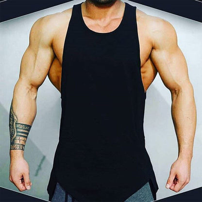 Men's Classic Basic Athletic Sport Gym Fitness Tank Top Casual Solid Sleeveless vest