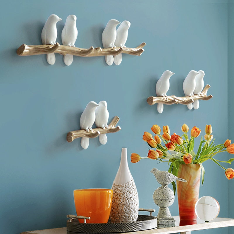 Bird hanger rack