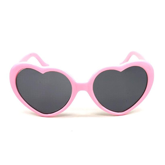 Love Heart Shaped Effects Glasses