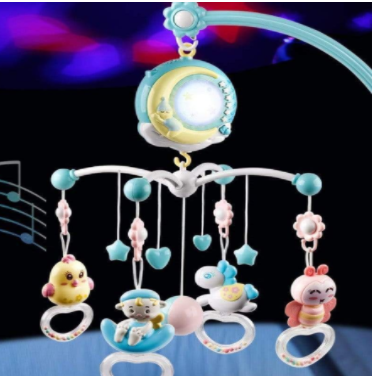 Baby Crib Musical Mobile With Projector