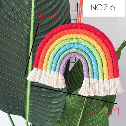 Nordic Kids Room Rainbow Hanging Decoration Rainbow Wall Hanging Decor