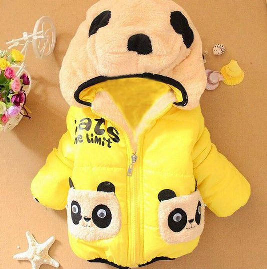 New Girls jackets fashion Minnie cartoon Clothing coat baby girl winter warm and casual Outerwear for 1-5 years old Kids jackets