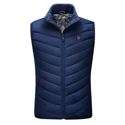 Winter Outdoor Heating Vest 2020 Men Jacket Men Women Winter Electric Thermal Clothing Waistcoat For Sports Hiking Camping Vest