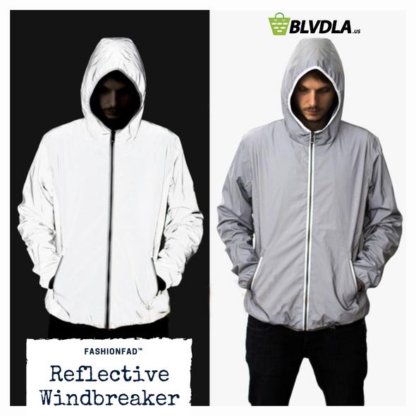 Fashion Fad Reflective Windbreaker