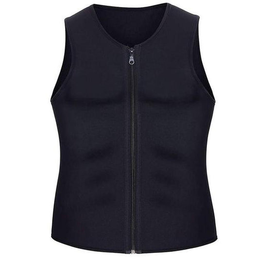 MEN'S ZIPPER NEOPRENE SAUNA VEST