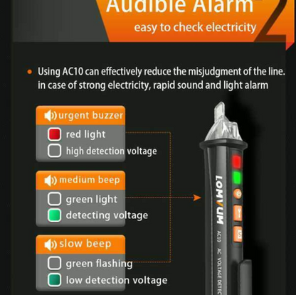 ACDC Voltage Test Pencil, 12V48V-1000V Voltage Sensitivity Electric Compact Pen